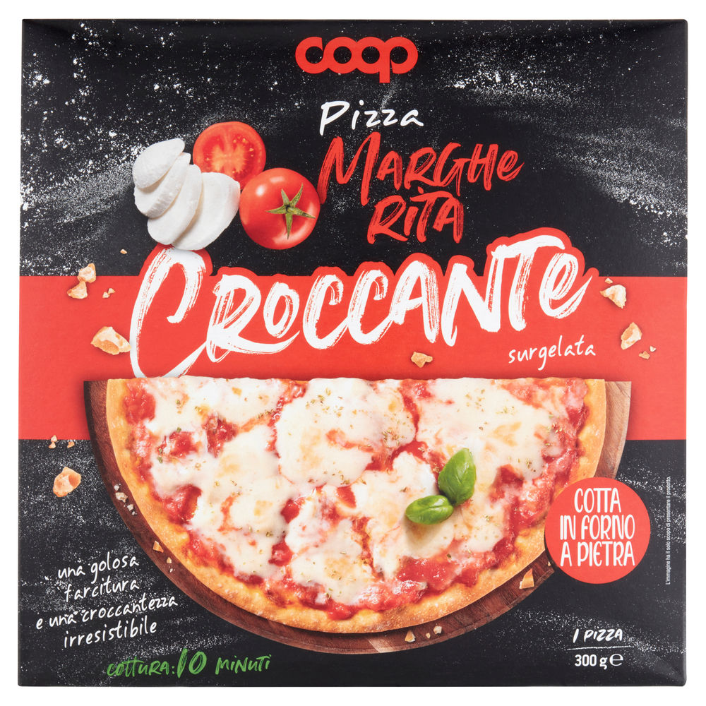 PIZZA MARGHERITA CROCCANTE COOP SURG. G 300 - 0