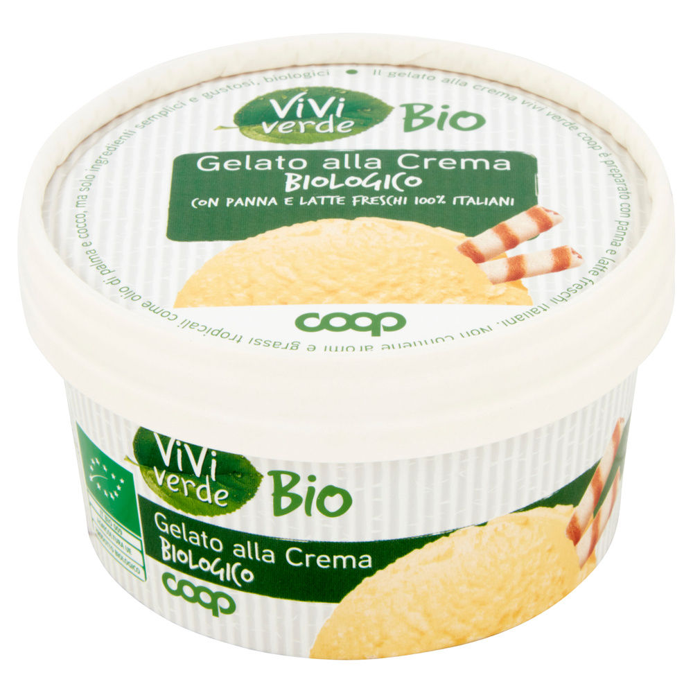 COPPETTA GELATO BIOLOGICO ALLA CREMA VIVIVERDE COOP G 80 - 6