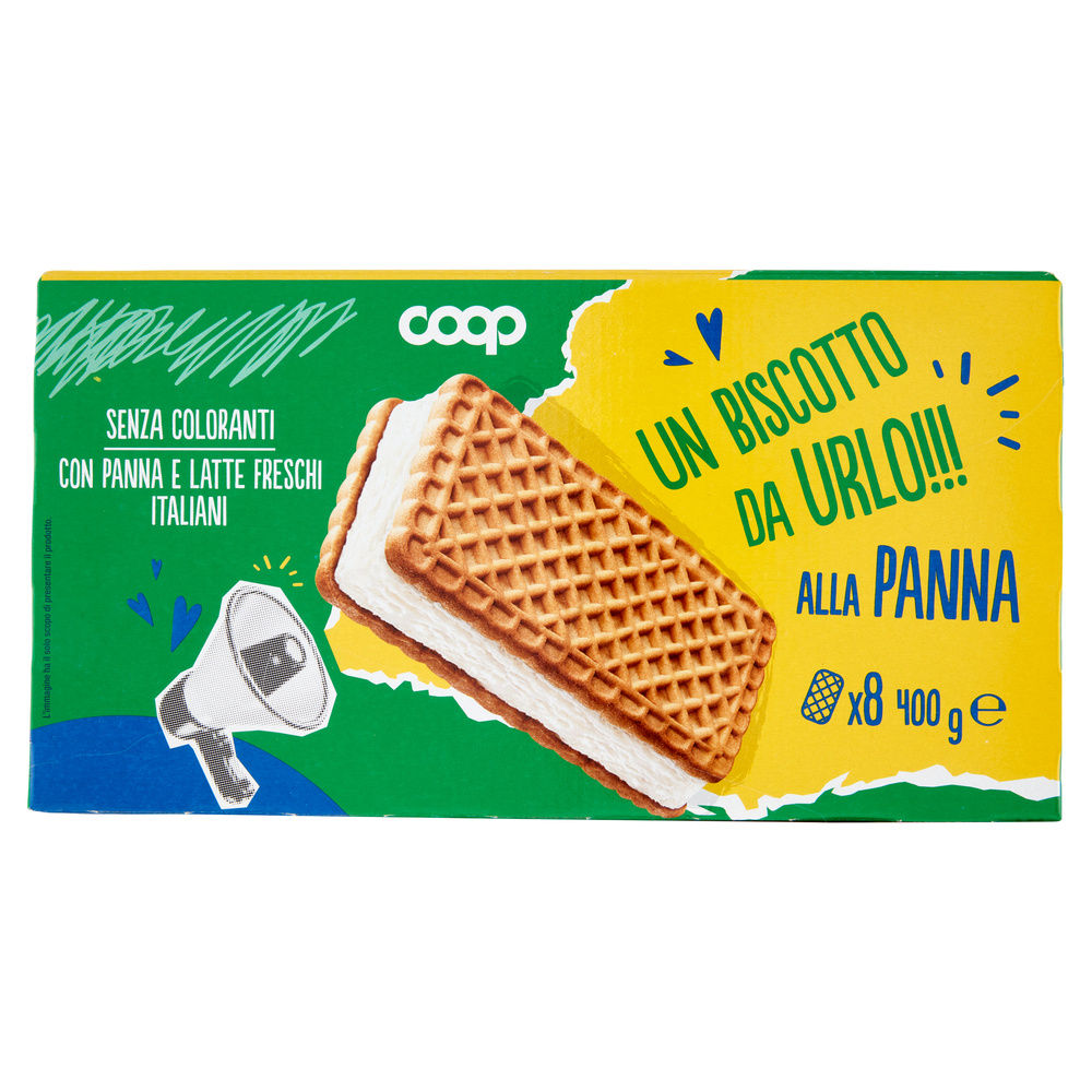 GELATO BISCOTTO ALLA PANNA COOP X8 G 400 - 7