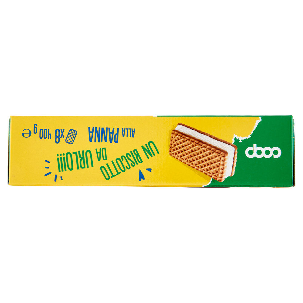 GELATO BISCOTTO ALLA PANNA COOP X8 G 400 - 8