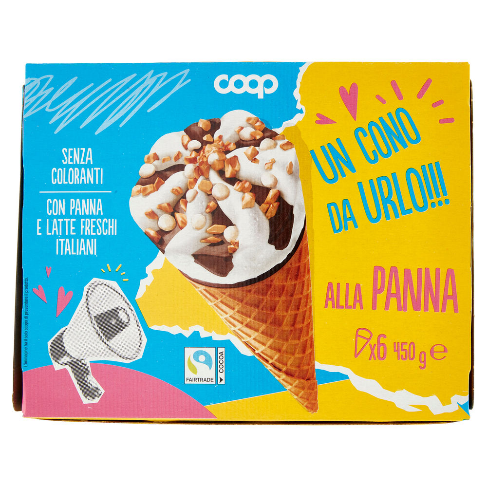 CONO ALLA PANNA COOP 6PZ SCATOLA G 450 - 1