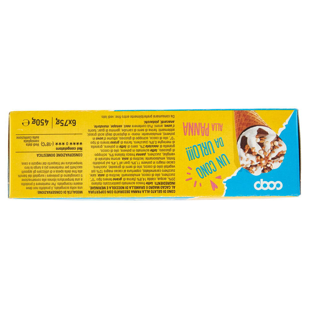 CONO ALLA PANNA COOP 6PZ SCATOLA G 450 - 4