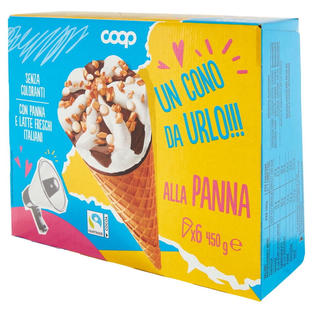 CONO ALLA PANNA COOP 6PZ SCATOLA G 450 - 8