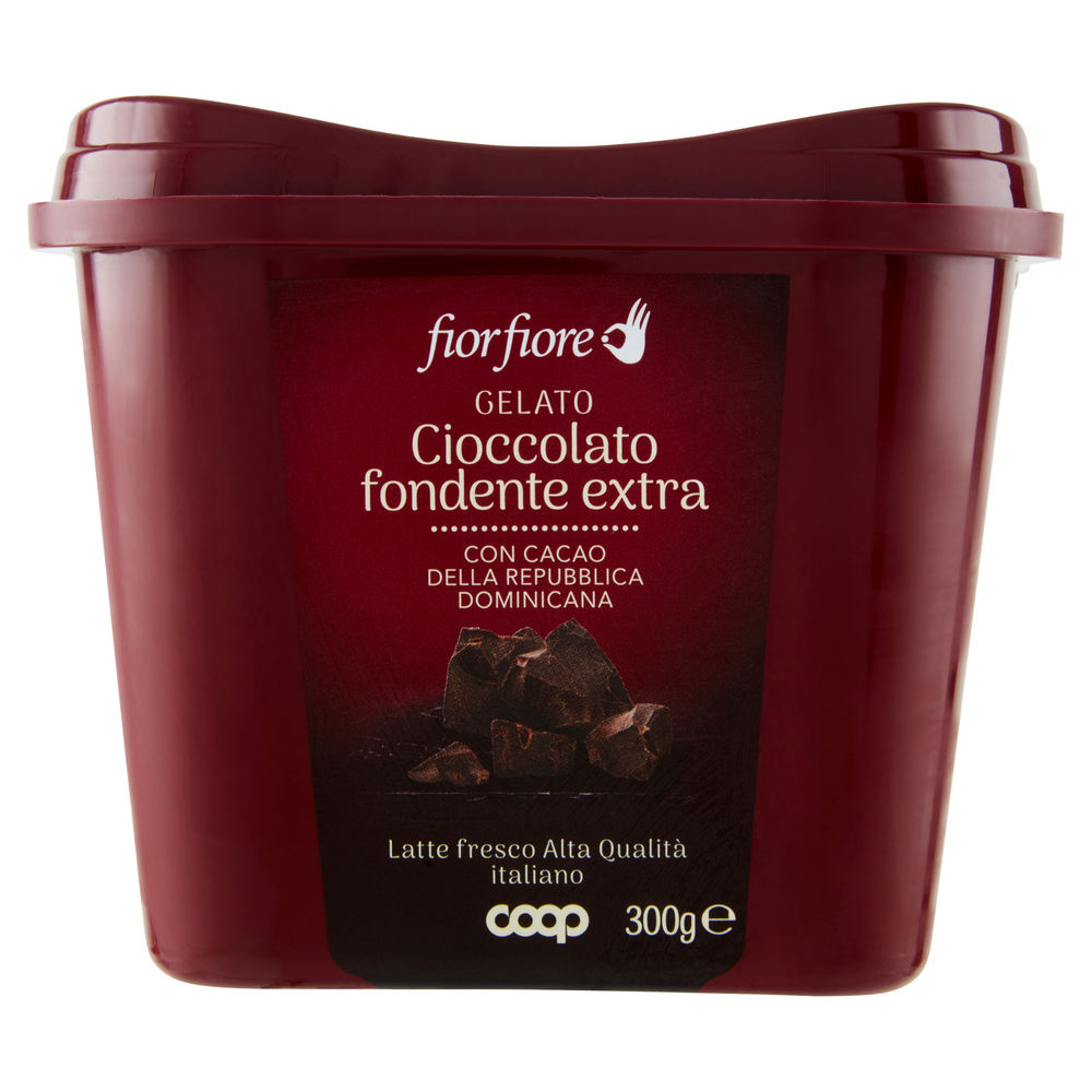 GELATO CIOCCOLATO FONDENTE FIOR FIORE COOP G 300 - 0