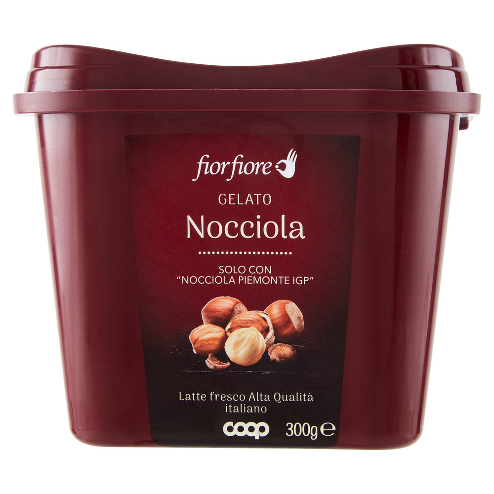 GELATO NOCCIOLA PIEMONTE IGP FIOR FIORE COOP G 300 - 0