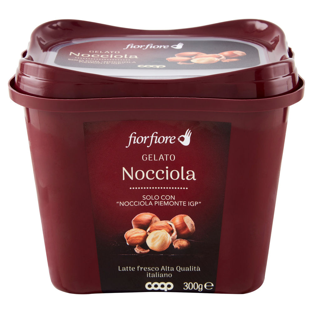 GELATO NOCCIOLA PIEMONTE IGP FIOR FIORE COOP G 300 - 7