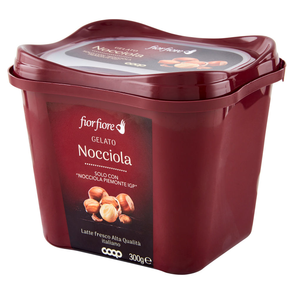 GELATO NOCCIOLA PIEMONTE IGP FIOR FIORE COOP G 300 - 3
