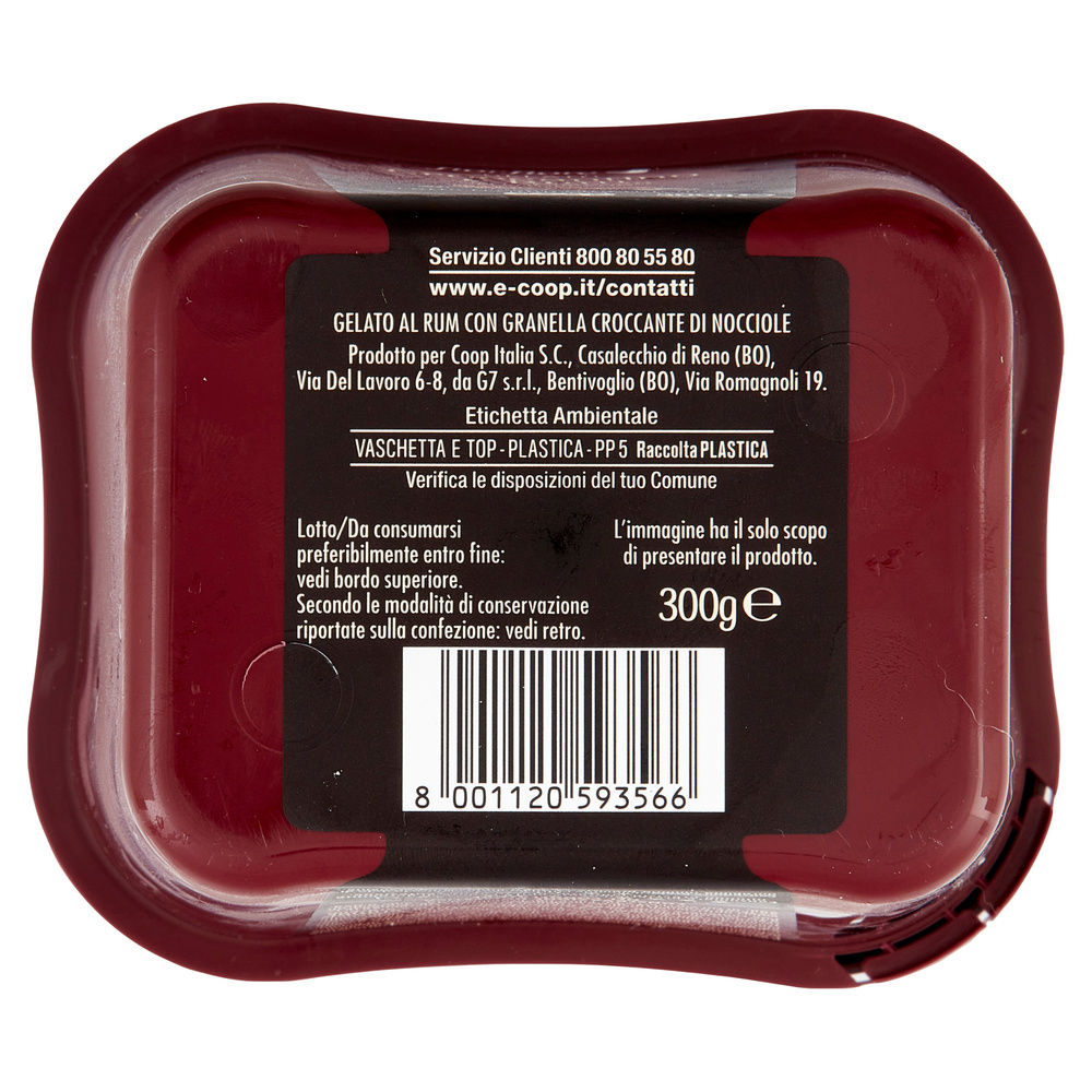 GELATO CROCCANTINO E RUM FIOR FIORE COOP G 300 - 7
