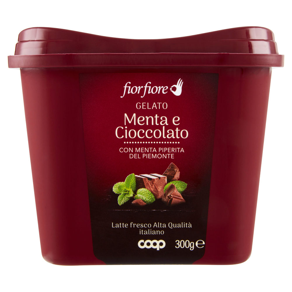 GELATO MENTA E CIOCCOLATO FIOR FIORE COOP G 300 - 0