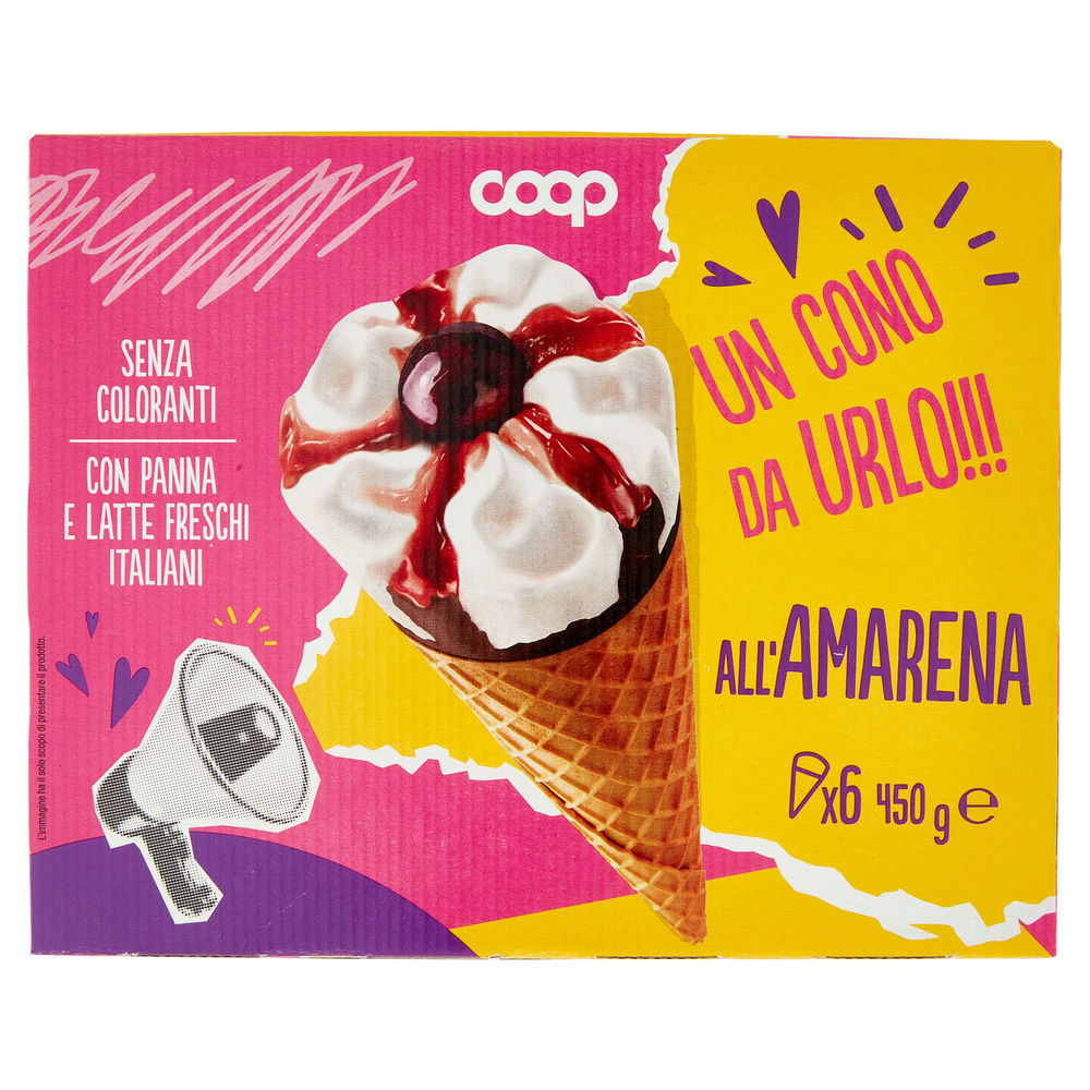 CONO ALL'AMARENA COOP 6PZ SCATOLA G 450 - 7