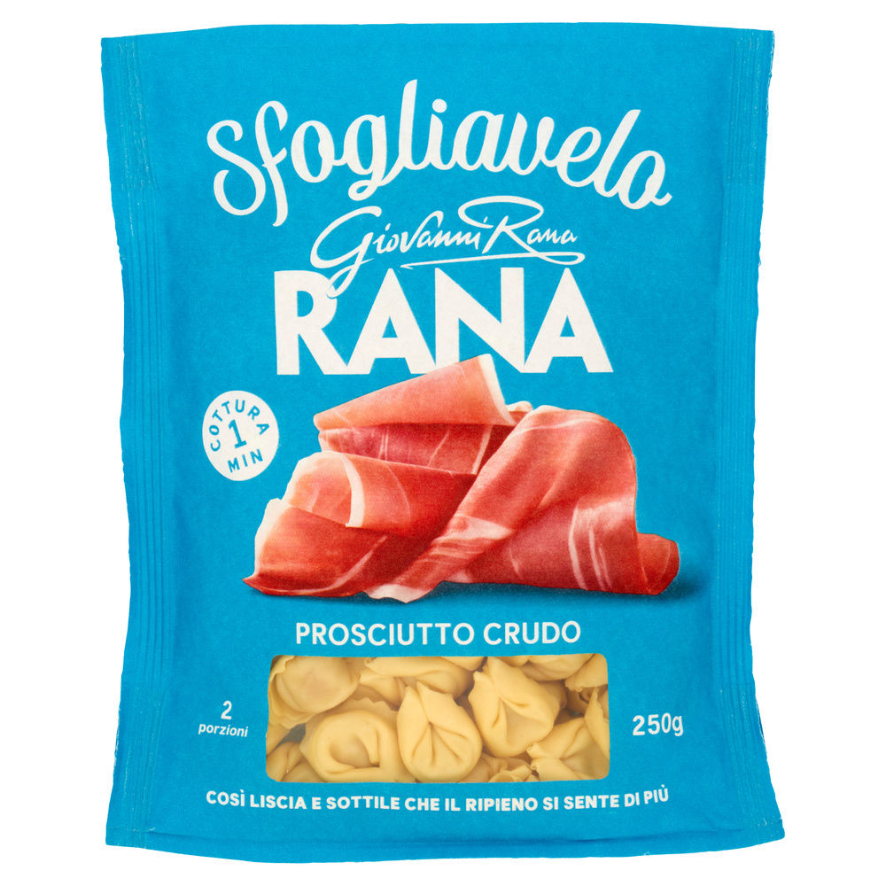 SFOGLIAVELO AL PROSCIUTTO CRUDO RANA SACCHETTO G 250 - 2