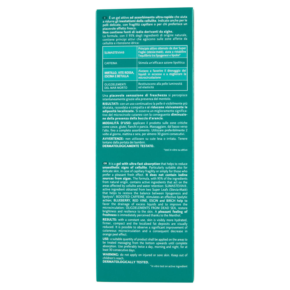 GEL ANTICELLULITE EFFETTO FREDDO GEOMAR MIRTILLO ML 200 - 1