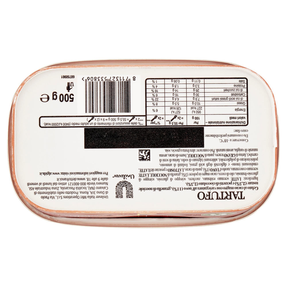 CARTE D'OR CLASSIC TARTUFO G 500 - 1
