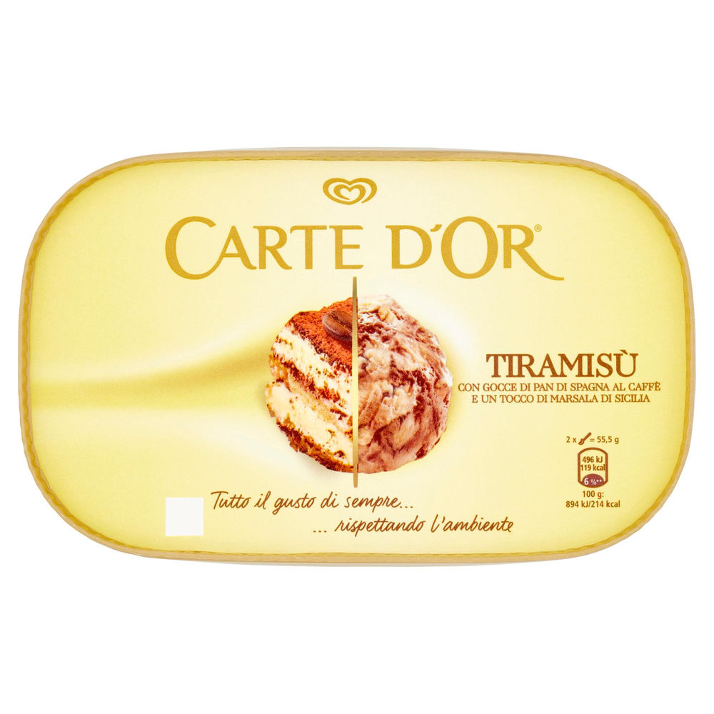 CARTE D'OR CLASSIC TIRAMISU' G 500 - 0