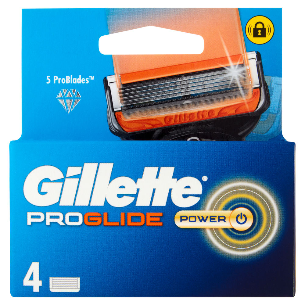 LAME DI RICAMBIO GILLETTE PROGLIDE POWER PZ.4 - 0
