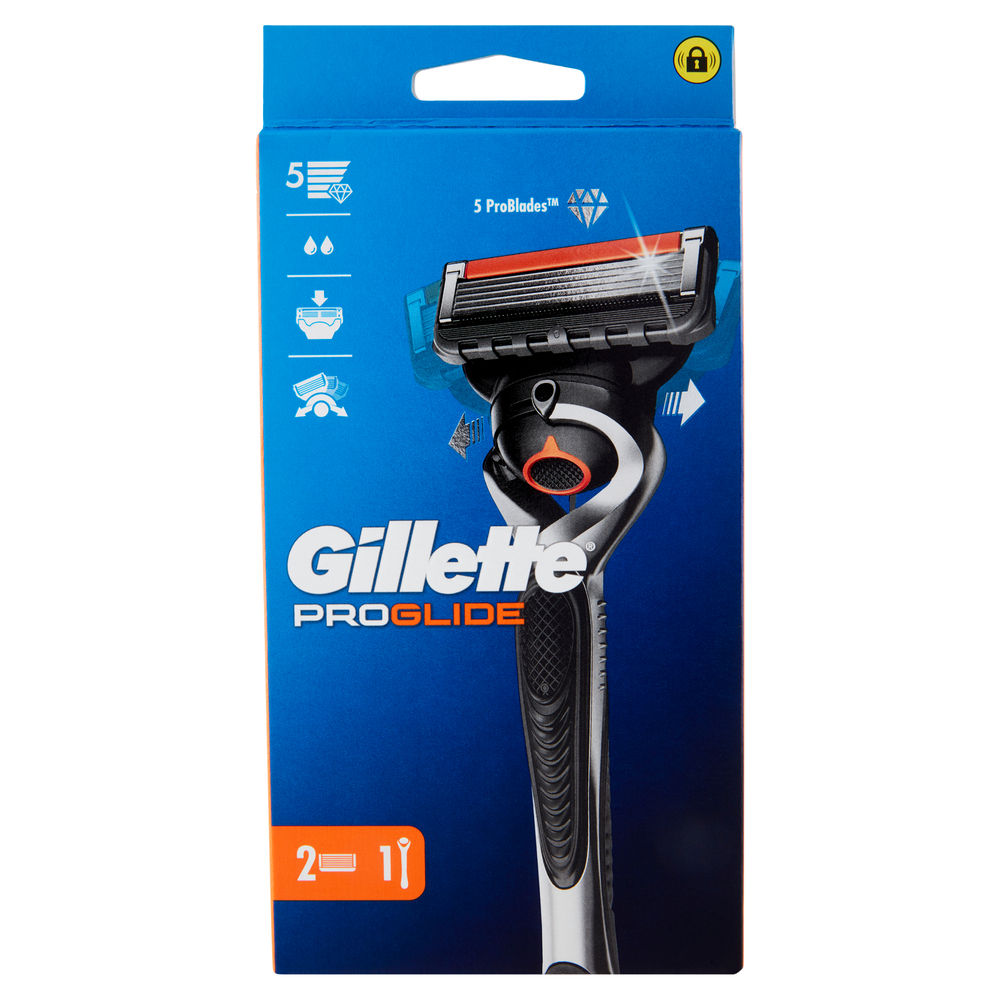 RASOIO GILLETTE PROGLIDE FLEXBALL MANUAL 2UP PZ.1 - 0