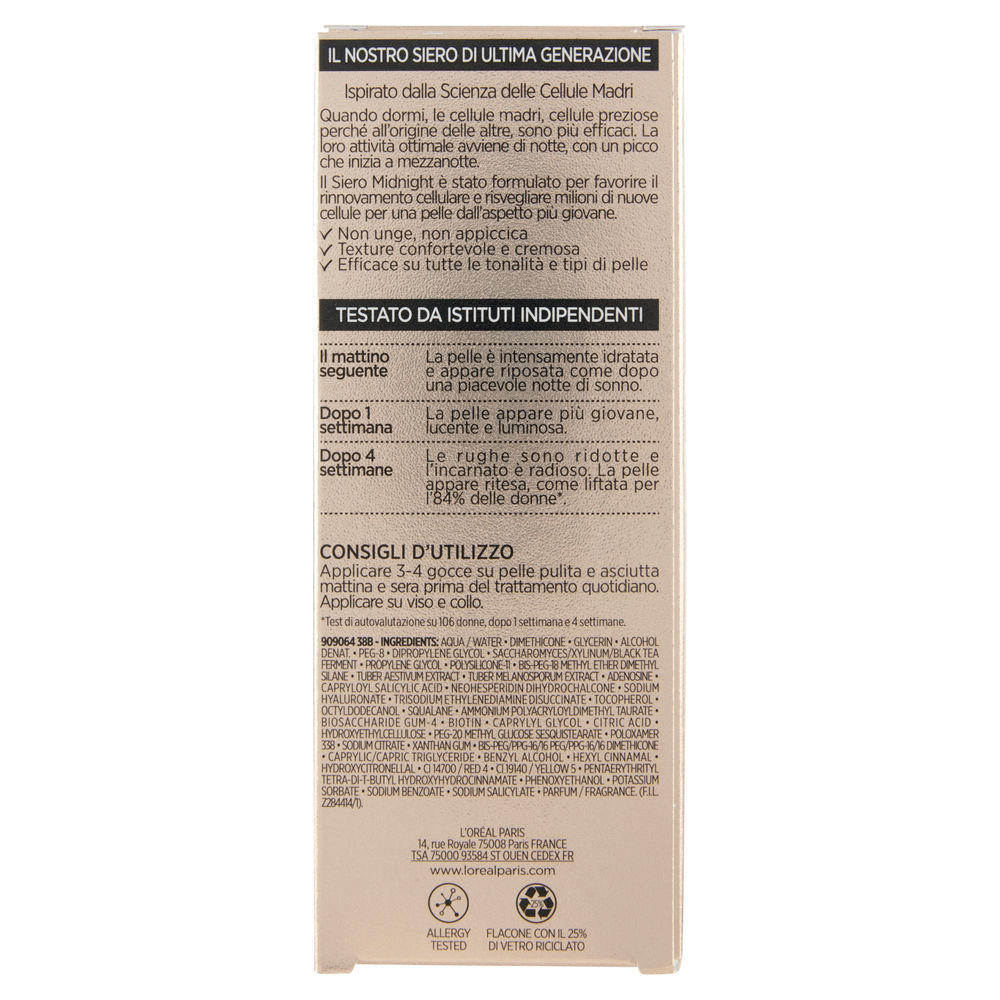 L'OREAL PARIS AGE PERFETC MIDNIGHT SERUM 30ML - 1