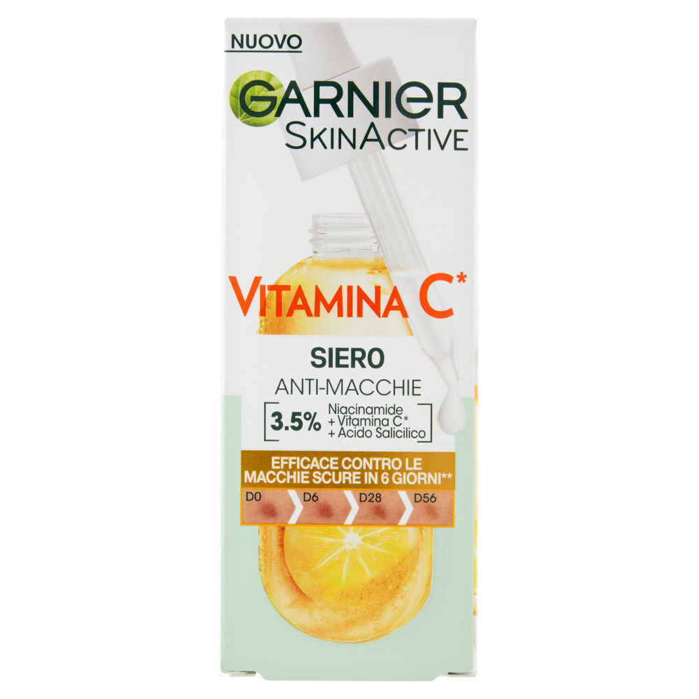 Siero garnier skin active antimacchie vitamina c +acido salicilico ml 30