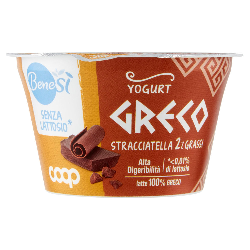 YOGURT GRECO DELATTOSATO STRACCIATELLA 2% GRASSI BENESÌ COOP G 150 - 0