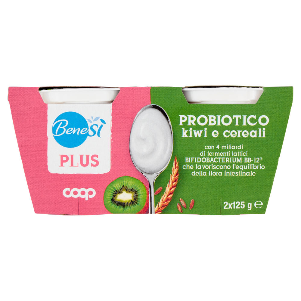 PROBIOTICO KIWI E CEREALI 4 MLD DI FL BENESÌ COOP G125 X2 - 0
