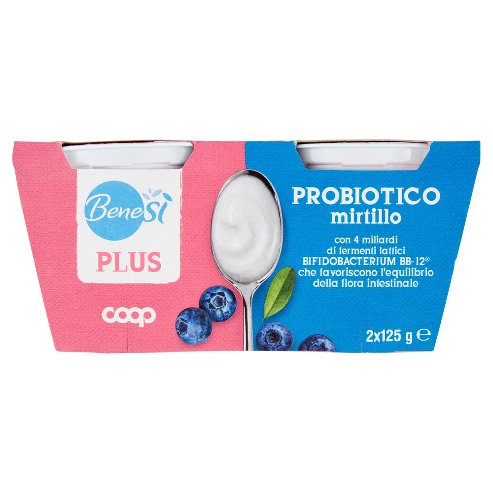 PROBIOTICO MIRTILLO 4 MLD DI FL BENESÌ COOP G 125 X2 - 0