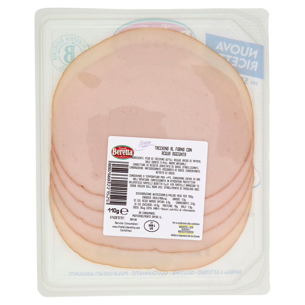 TACCHINO AL FORNO FRESCA SALUMERIA LINEA BERETTA G 110 - 1