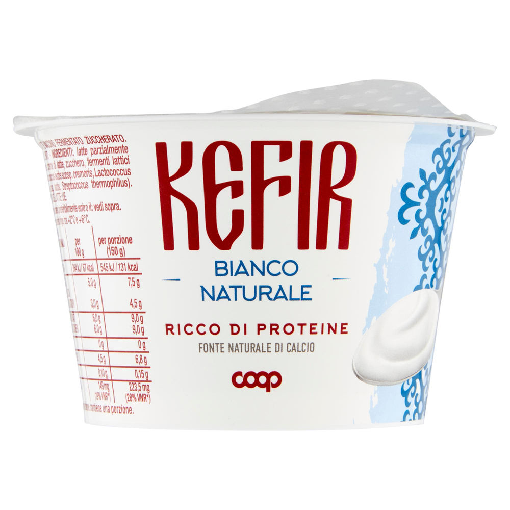 KEFIR CREMOSO BIANCO NATURALE COOP G 150 - 0