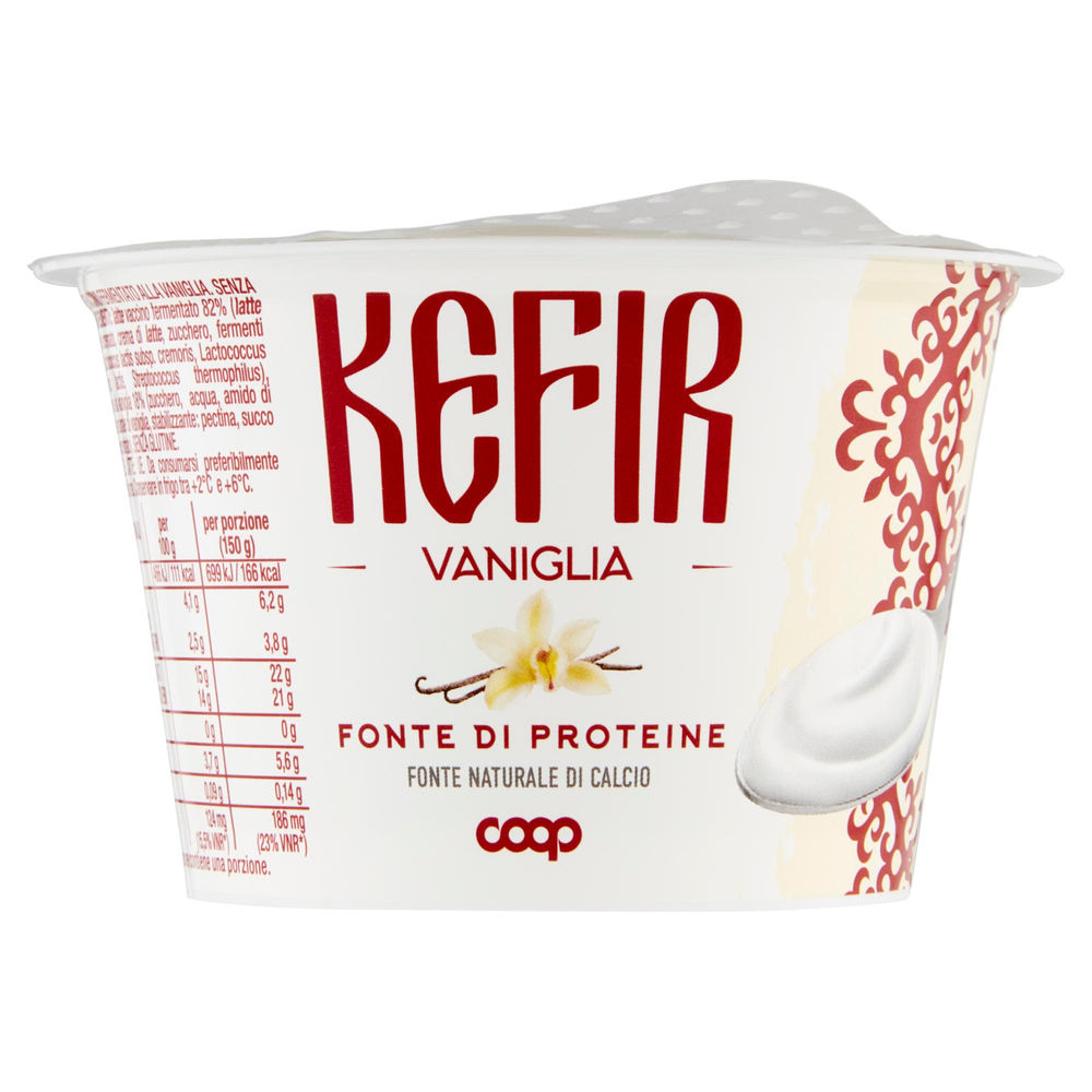 KEFIR CREMOSO GUSTO VANIGLIA COOP G 150 - 0
