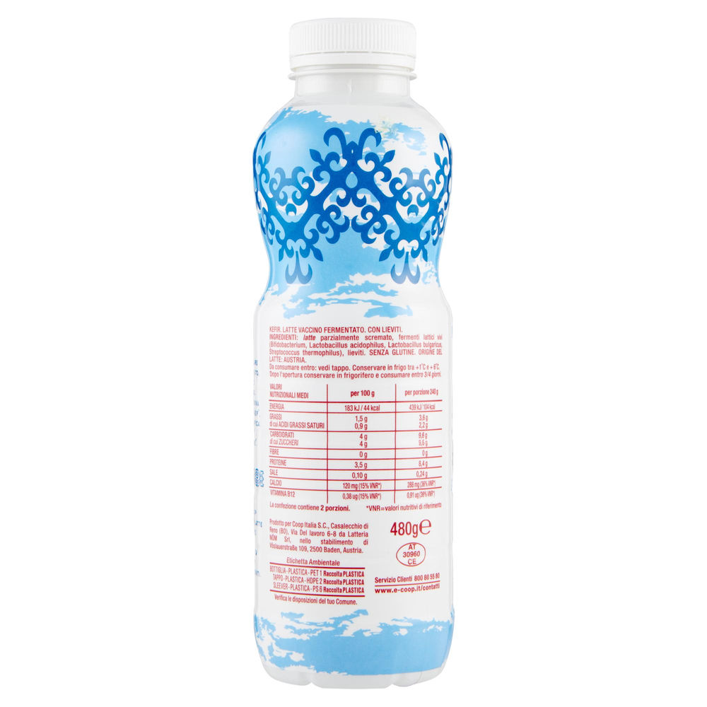 KEFIR DA BERE BIANCO NATURALE COOP G 480 - 1