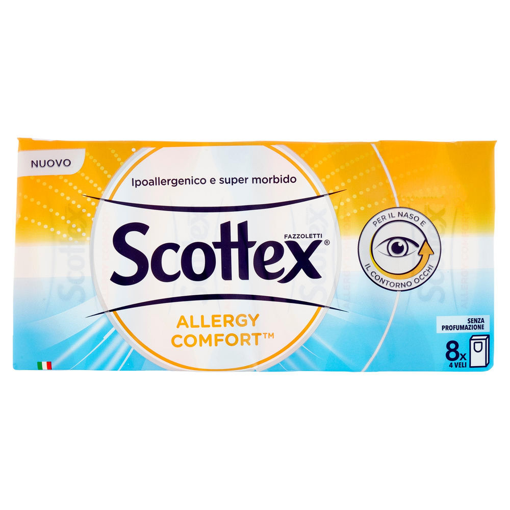 FAZZOLETTI SCOTTEX ALLERGY COMFORT 4VELI 9X PZ.8 - 5