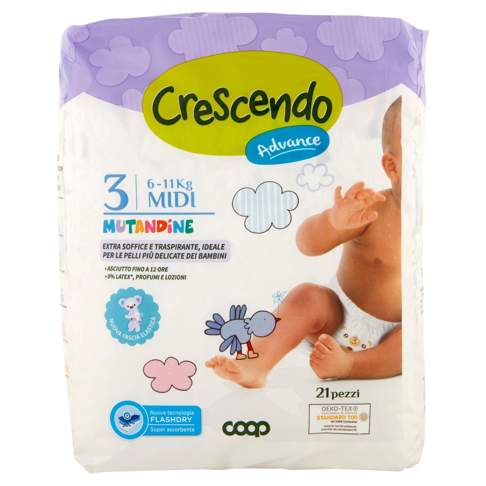 Mutandino coop crescendo advance tg.3 pz.21