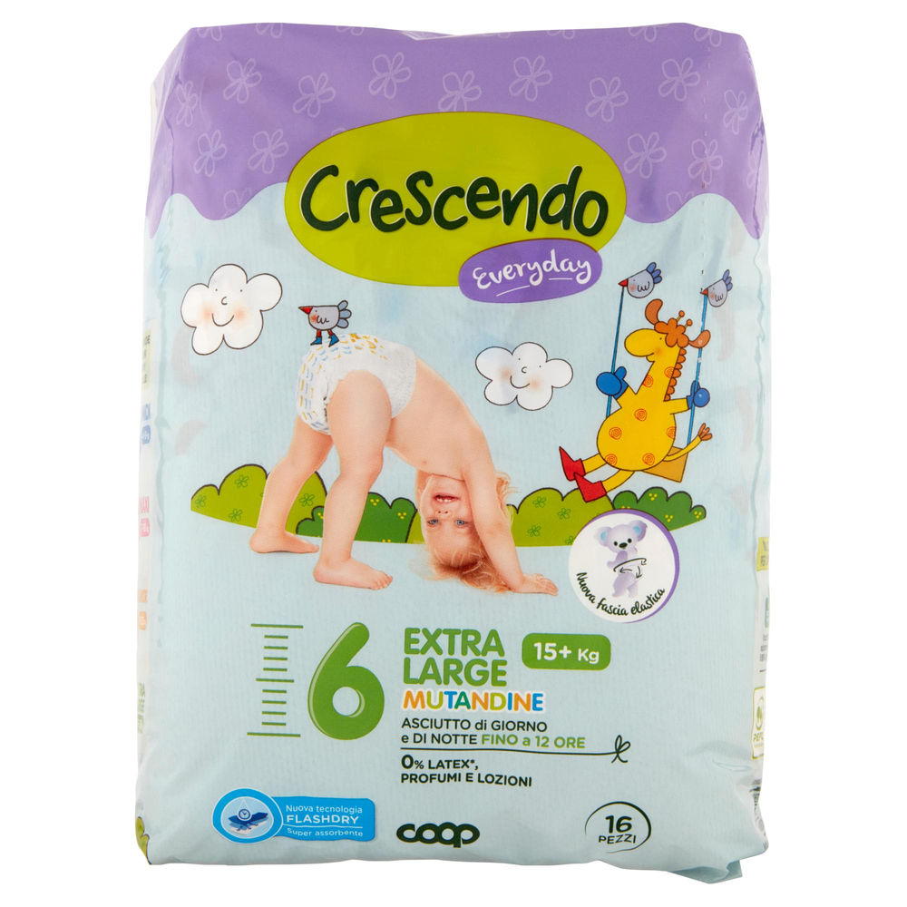 Mutandino coop crescendo everyday tg.6 pz.16