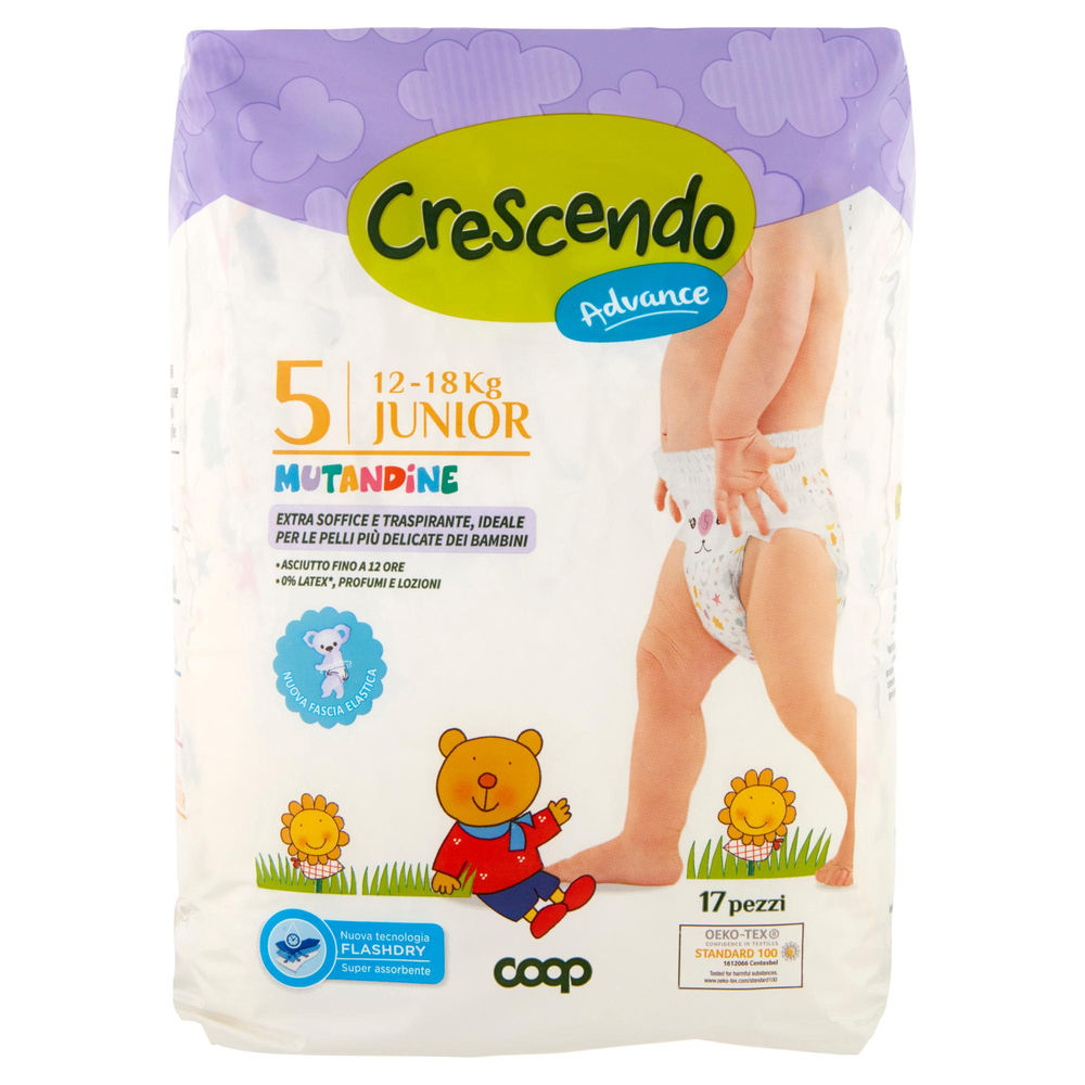 Mutandino coop crescendo advance tg.5 pz.17