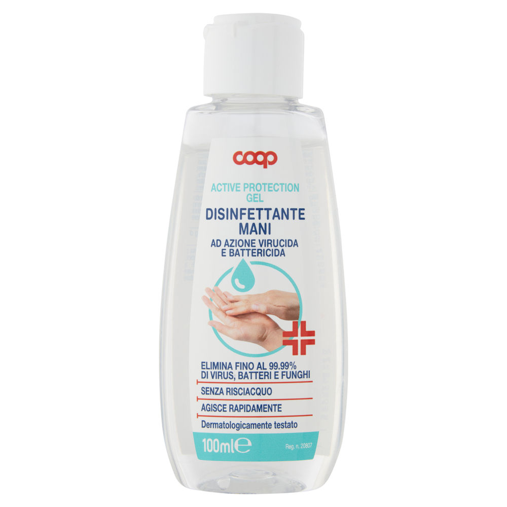 DISINFETTANTE MANI GEL COOP ACTIVE PROTECTION PMC ML 100 - 0