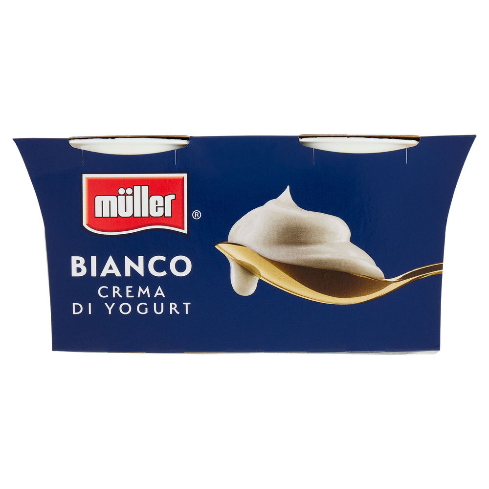 CREMA DI YOGURT BIANCO INTERO MULLER 2X125G - 0