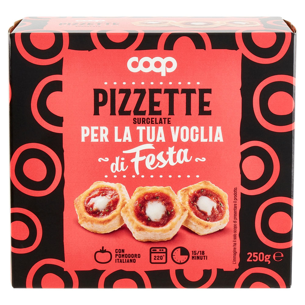 PIZZETTE ESAGONALI SURGELATE COOP G 250 - 3