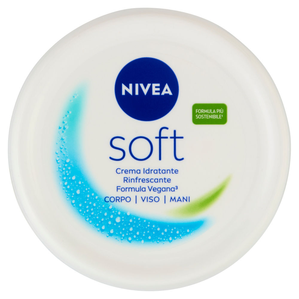 CREMA CORPO VISO MANI NIVEA SOFT IDRATANTE RINFRESCANTE ML 300 - 0