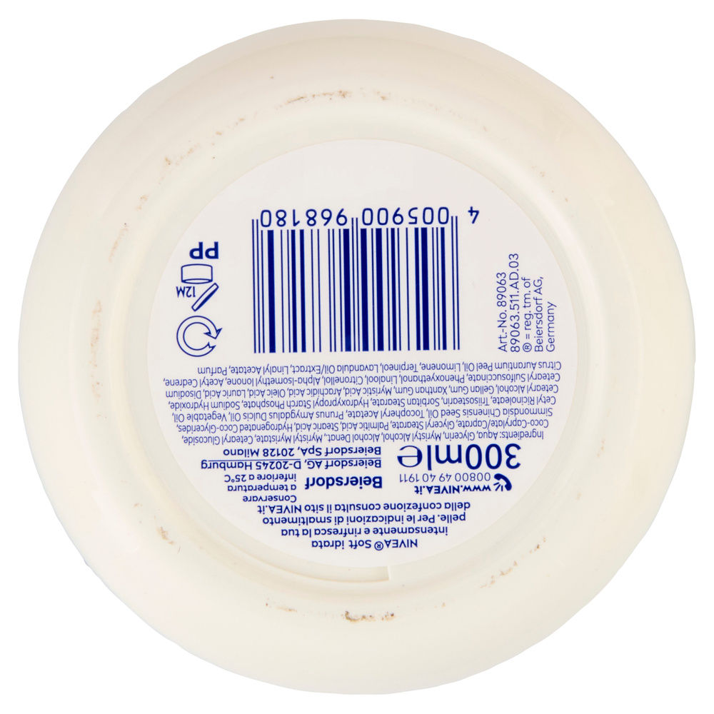 CREMA CORPO VISO MANI NIVEA SOFT IDRATANTE RINFRESCANTE ML 300 - 1