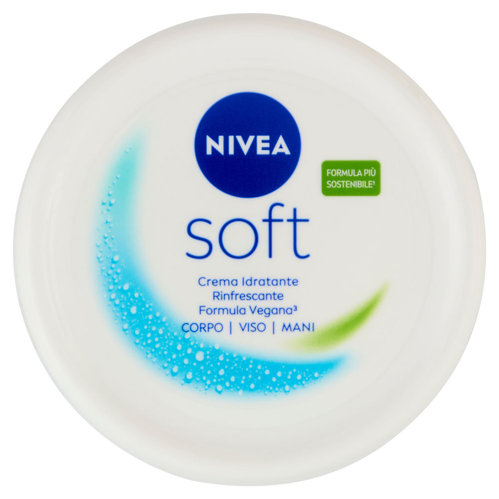 CREMA CORPO VISO MANI NIVEA SOFT IDRATANTE RINFRESCANTE ML 200 - 0