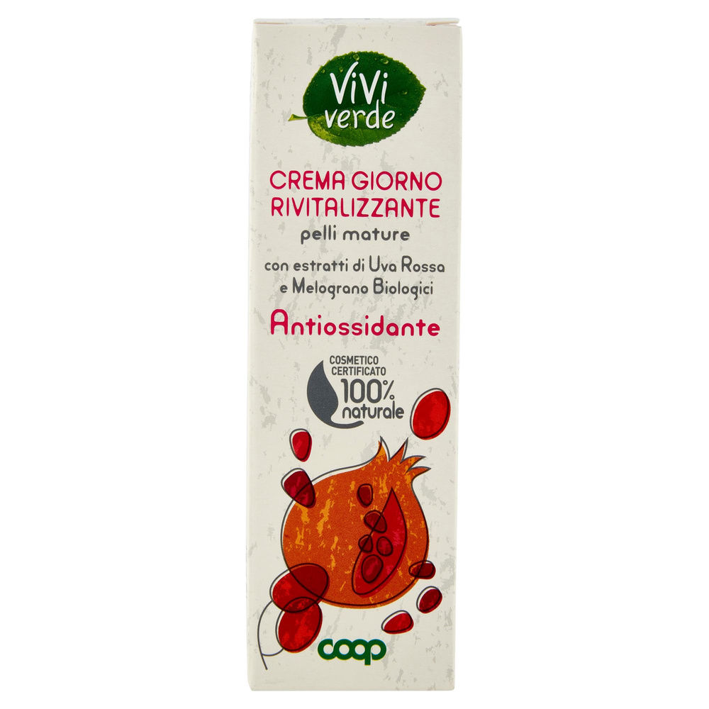 CREMA GIORNO RIVITALIZZANTE ANTIOSSIDANTE VIVI VERDE COOP ML 50 - 6