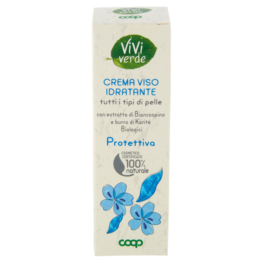 CREMA VISO IDRATANTE PROTETTIVA VIVI VERDE COOP ML 50 - 8