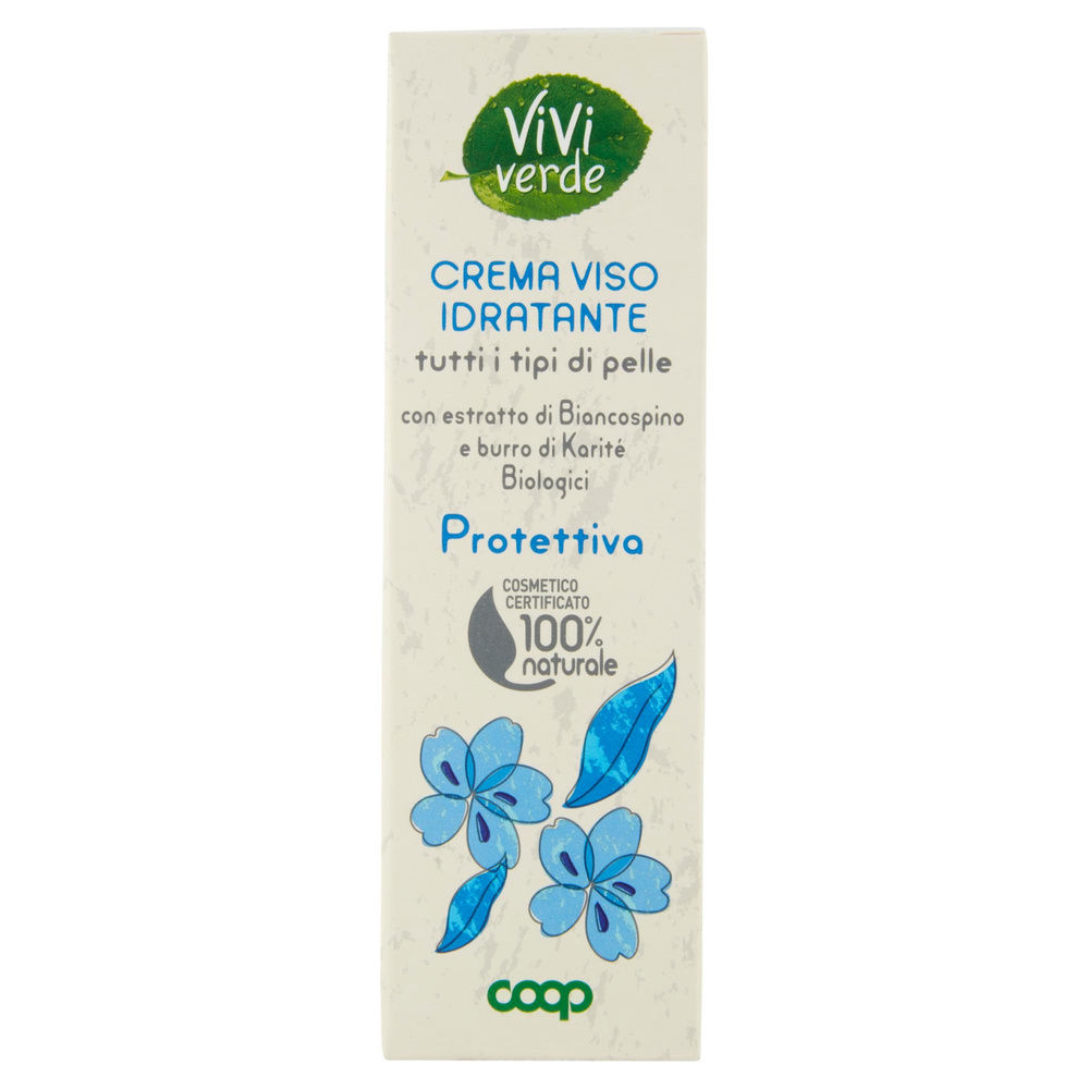 CREMA VISO IDRATANTE PROTETTIVA VIVI VERDE COOP ML 50 - 6