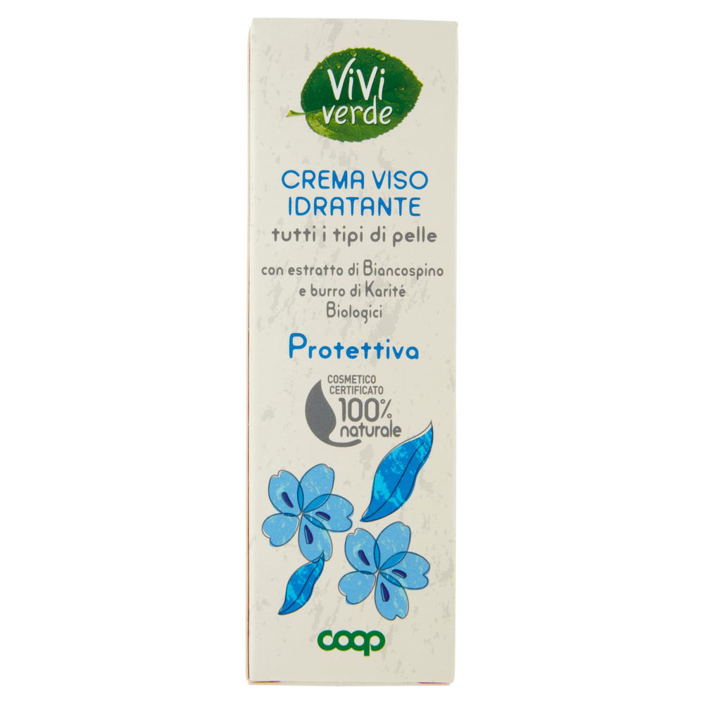 CREMA VISO IDRATANTE PROTETTIVA VIVI VERDE COOP ML 50 - 1