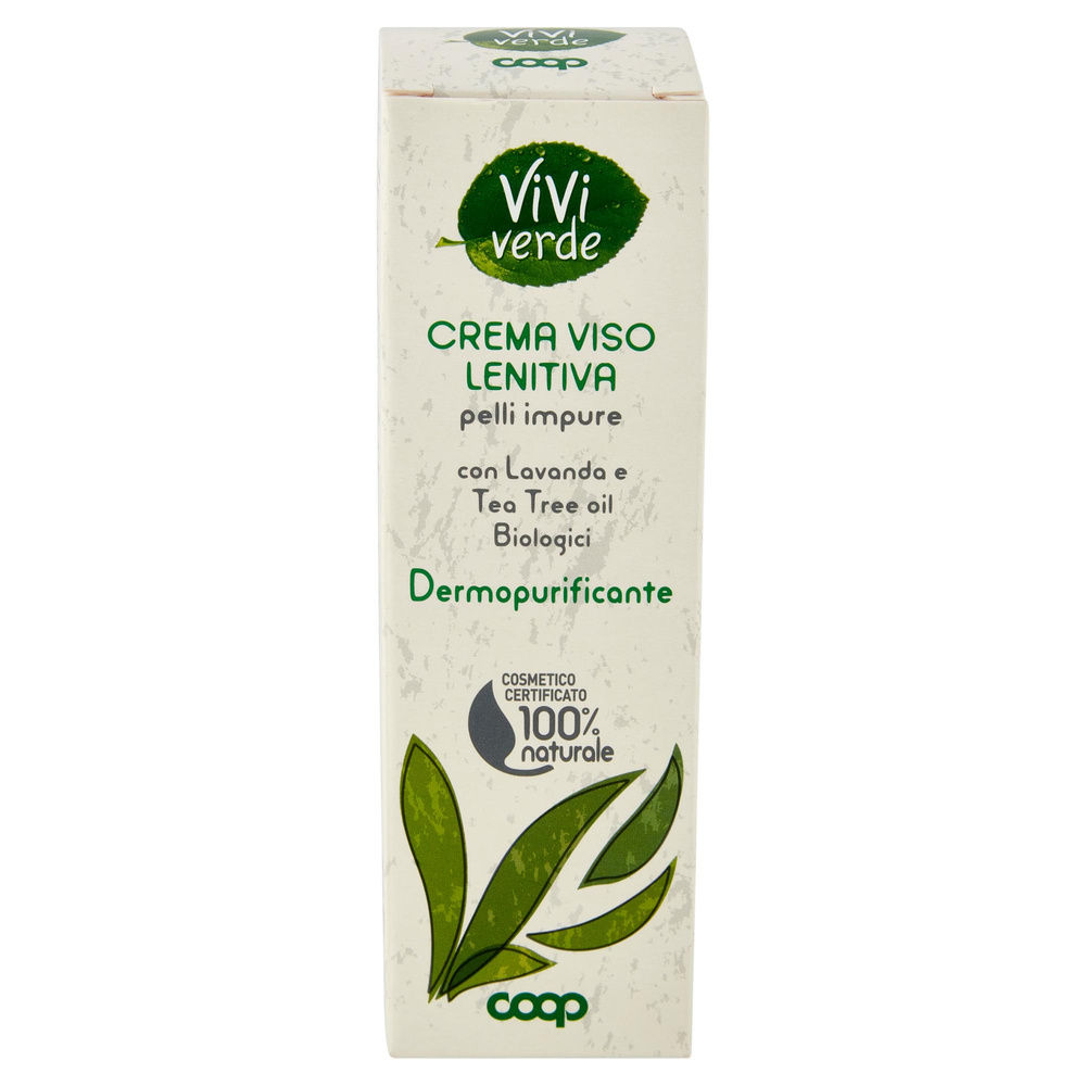 CREMA VISO LENITIVA DERMOPURIFICANTE VIVI VERDE COOP ML 50 - 6