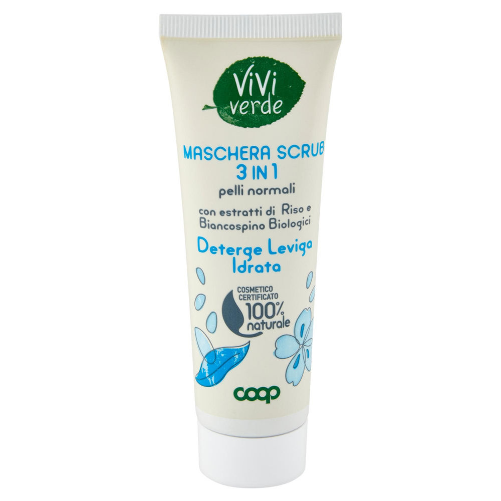MASCHERA SCRUB 3 IN 1 VIVI VERDE COOP ML 50 - 6