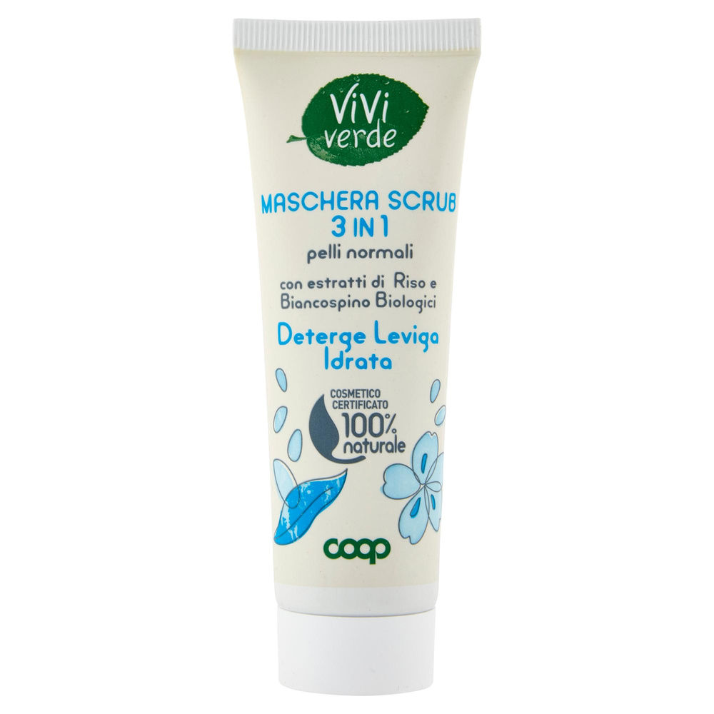 MASCHERA SCRUB 3 IN 1 VIVI VERDE COOP ML 50 - 7
