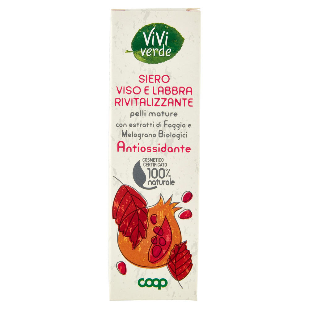SIERO VISO E LABBRA ANTIOSSIDANTE VIVI VERDE COOP ML 40 - 6
