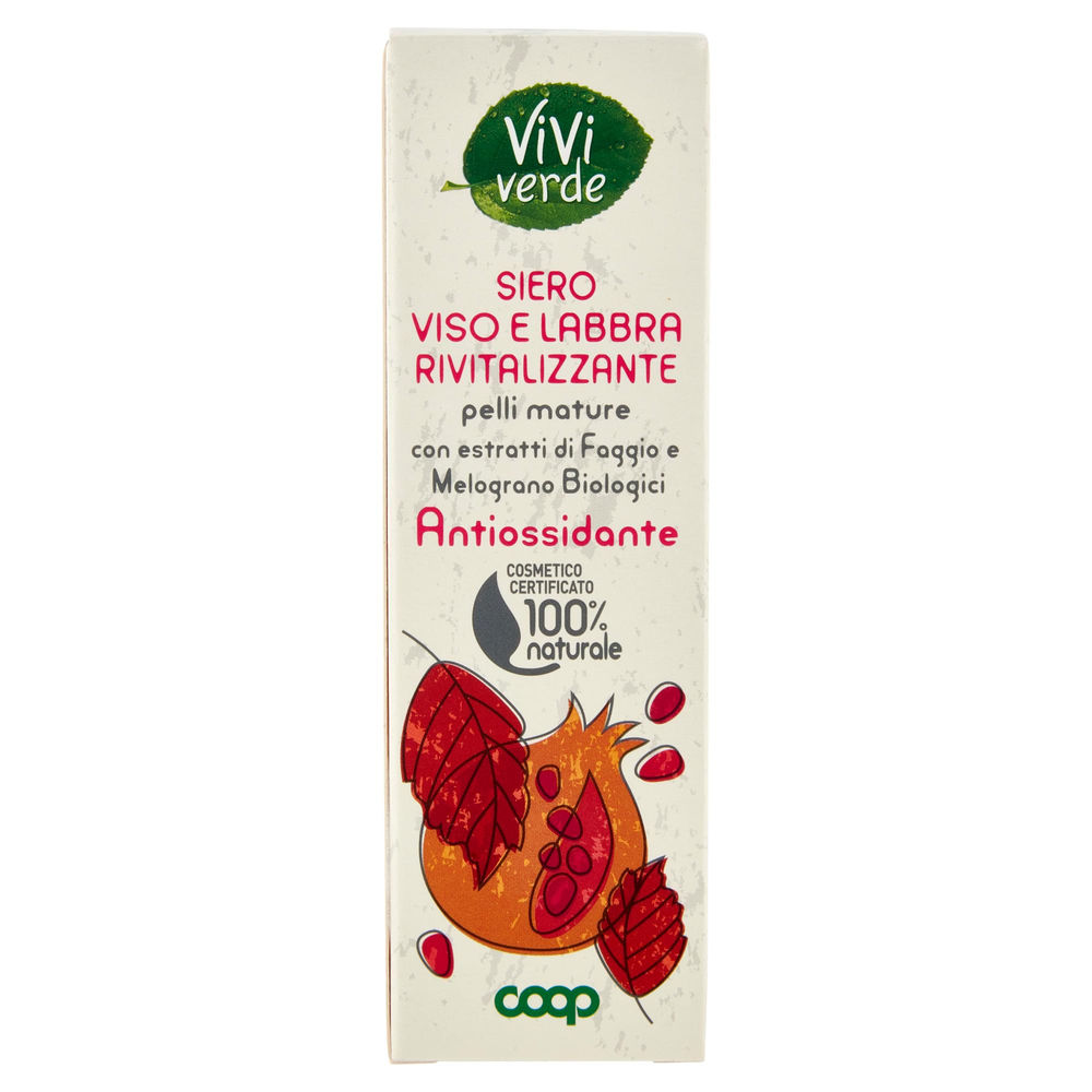 SIERO VISO E LABBRA ANTIOSSIDANTE VIVI VERDE COOP ML 40 - 1