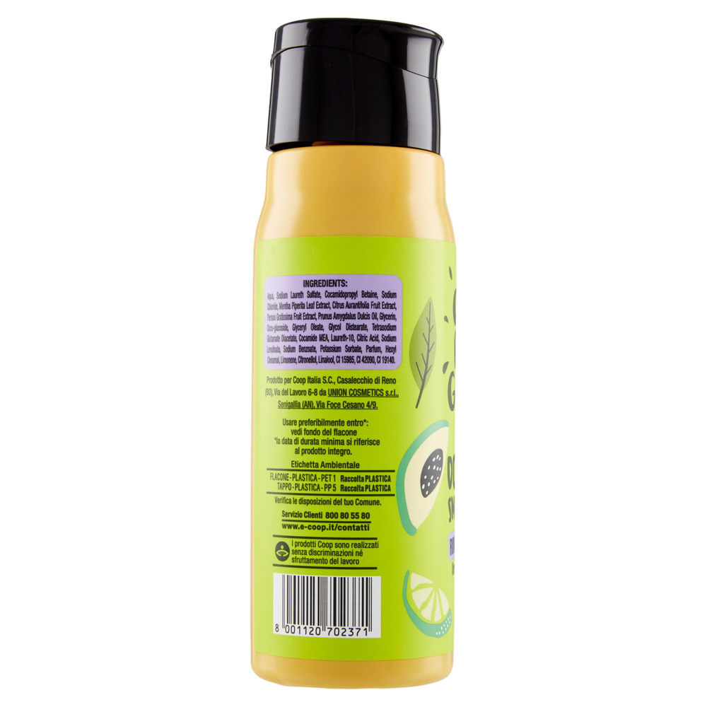 DOCCIA SMOOTHIES RINFRESCANTE LIME, AVOCADO E MENTA CHIRINGUITO COOP ML 300 - 5
