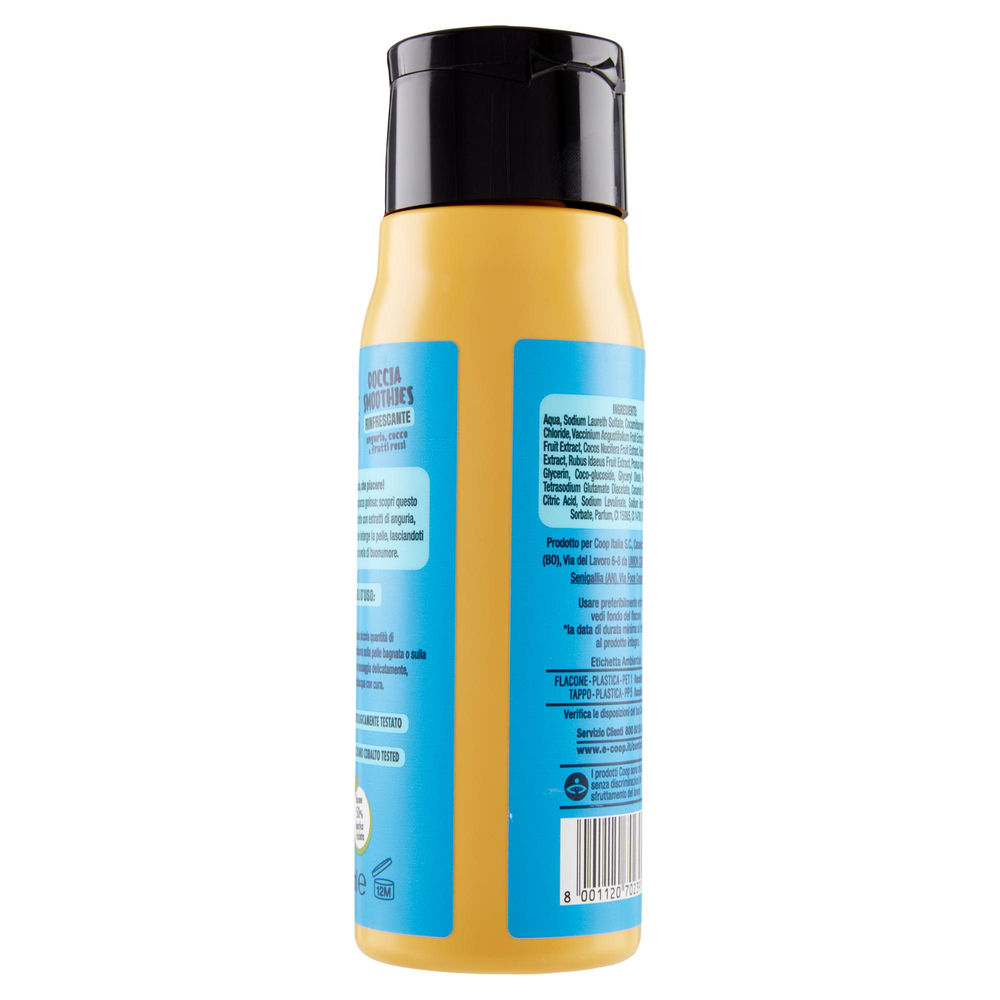 DOCCIA SMOOTHIES RINFRESCANTE ANGURIA COCCO FRUTTI ROSSI CHIRINGUITO COOP ML 300 - 1